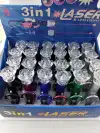 Wholesale of rose laser light, keychain, pointer and laser pen Specification image